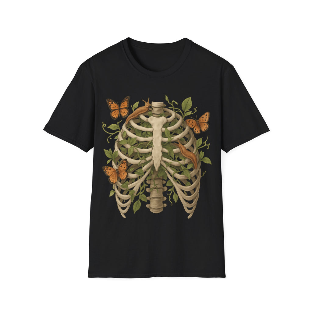 Whimsical Forestcore Ribcage T-Shirt