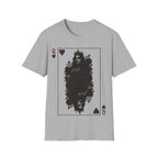 Queen Of Hearts Vampire Playing Card T-Shirt