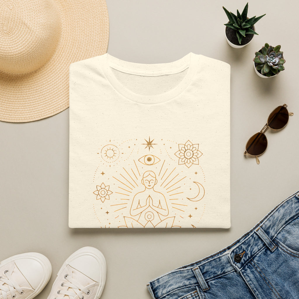Celestial lotus meditation T-Shirt