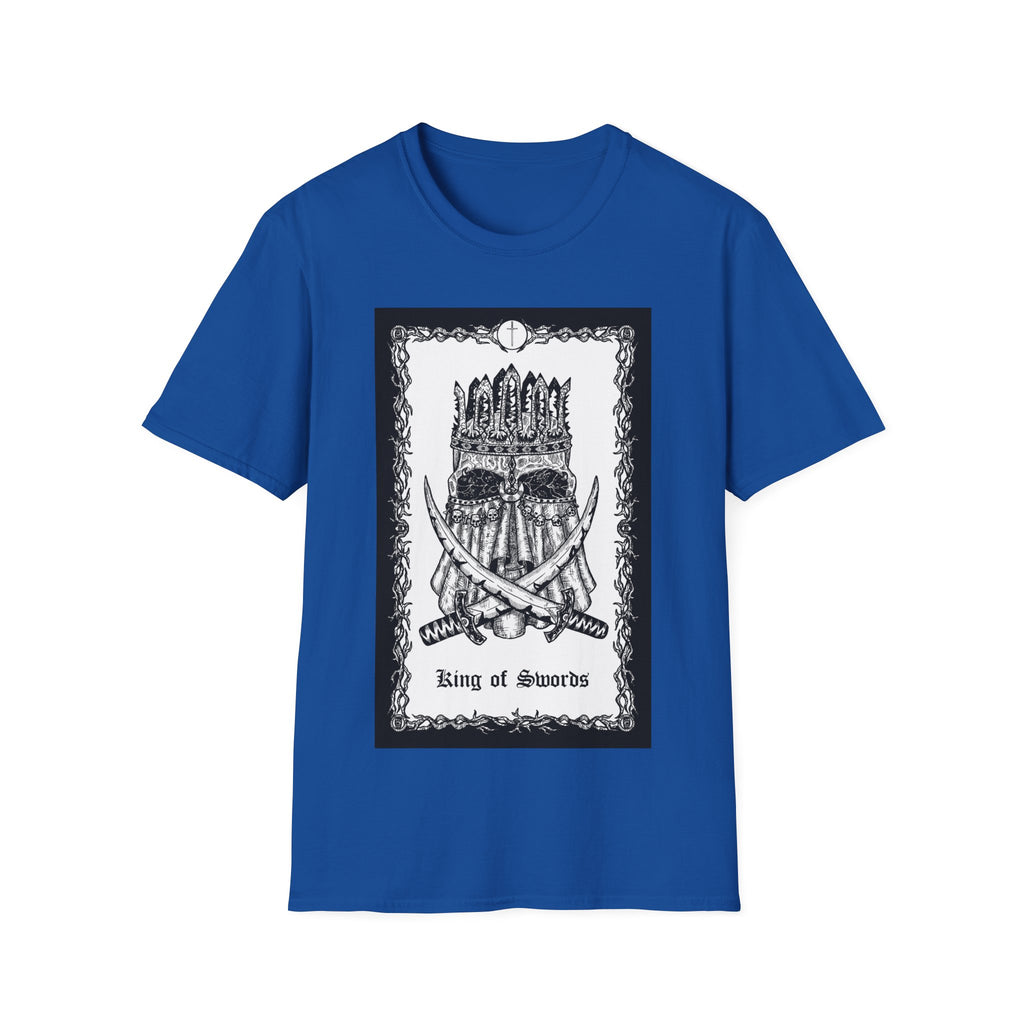 The King of Swords Tarot Card T-Shirt
