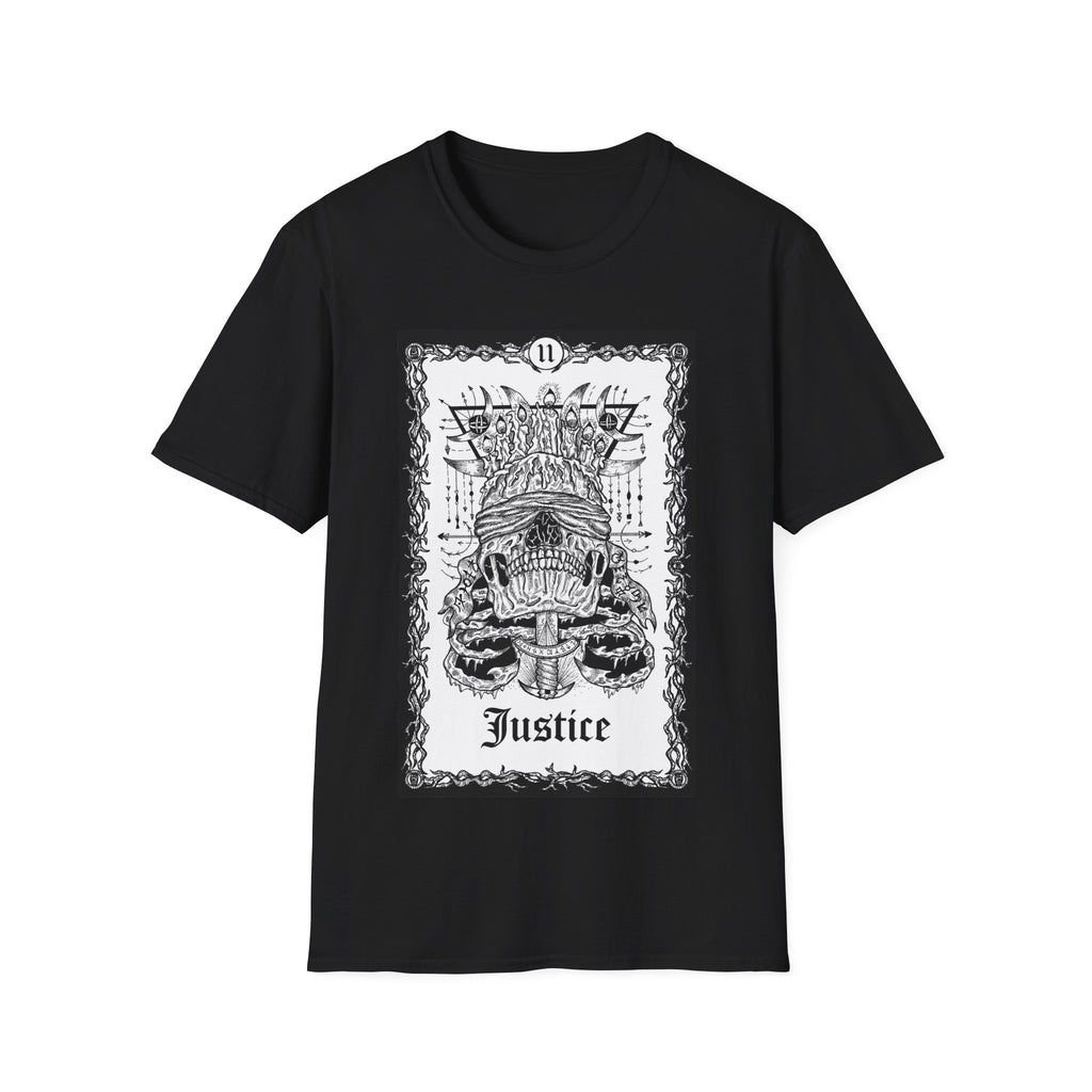 The Justice Tarot Card T-Shirt