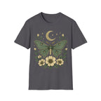 Dreamy Vintage Botanical Moth T-Shirt