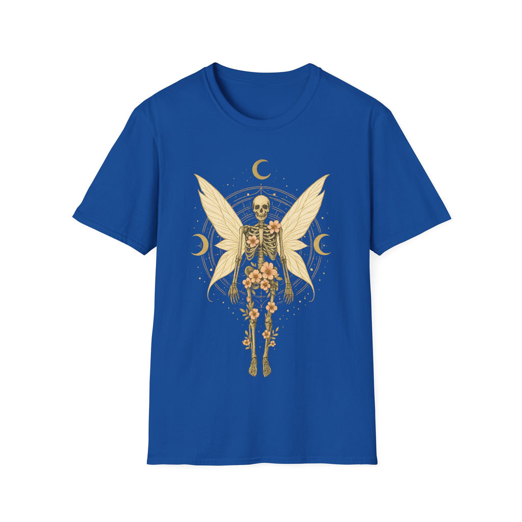 Gothic Fairycore Celestial Fairy Skeleton T-Shirt