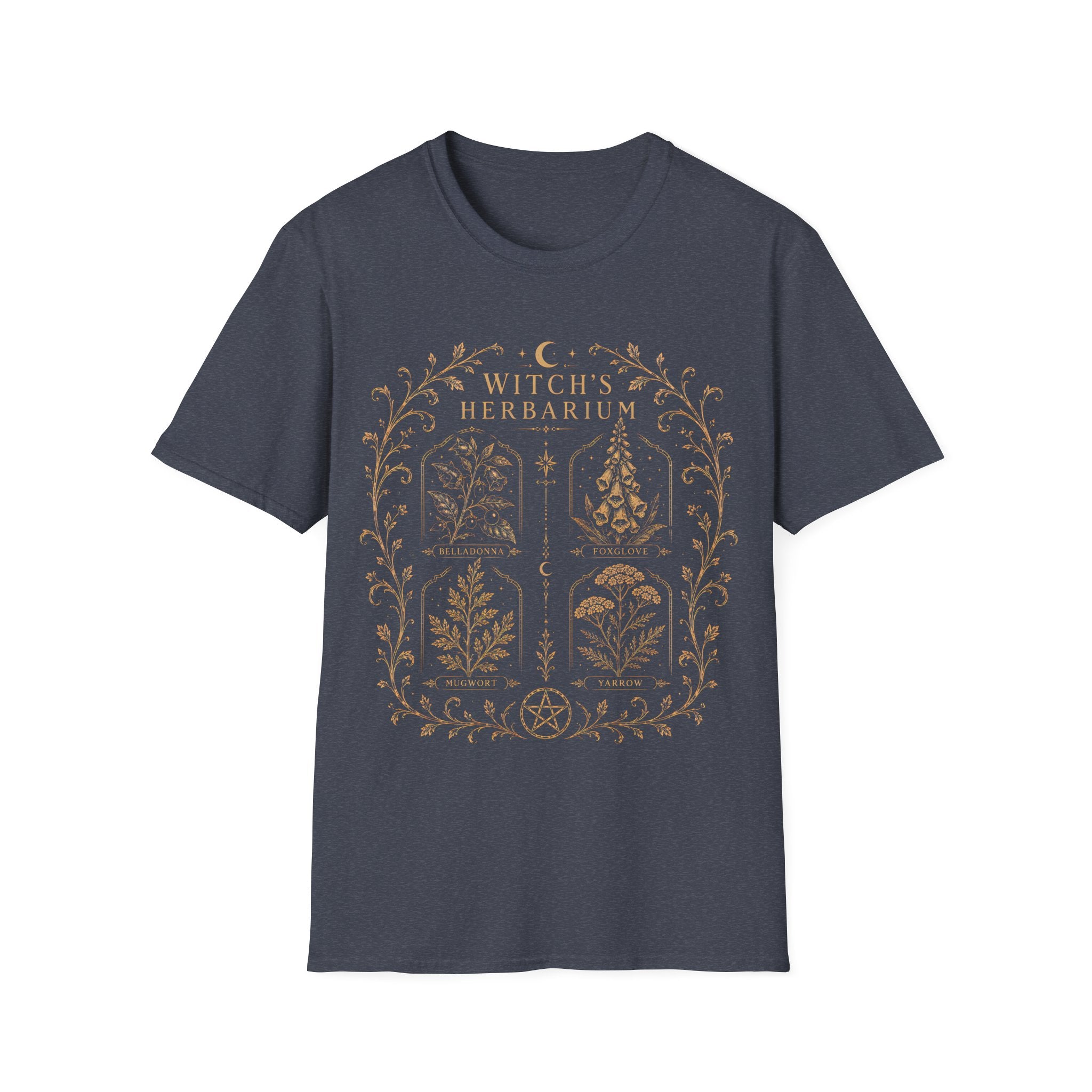 Vintage Witch's Herbarium Collection T-Shirt