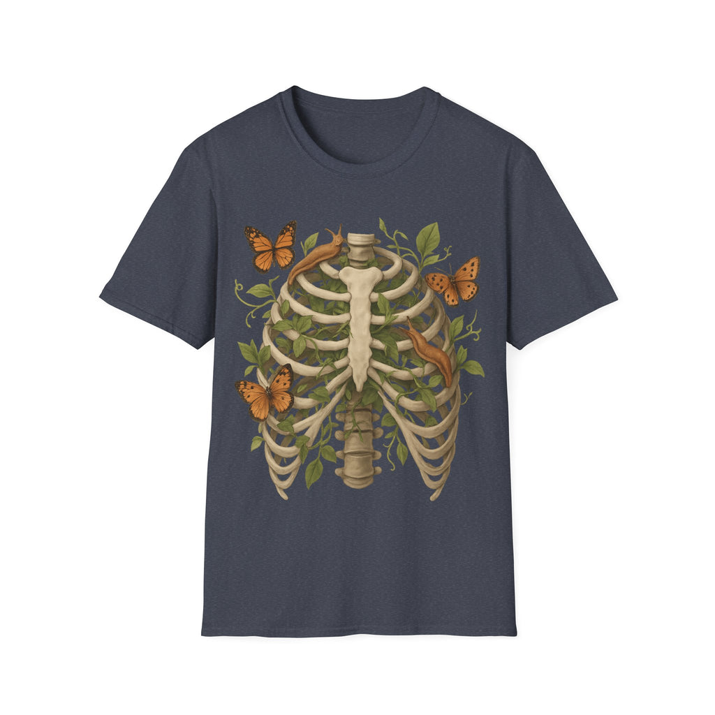 Whimsical Forestcore Ribcage T-Shirt