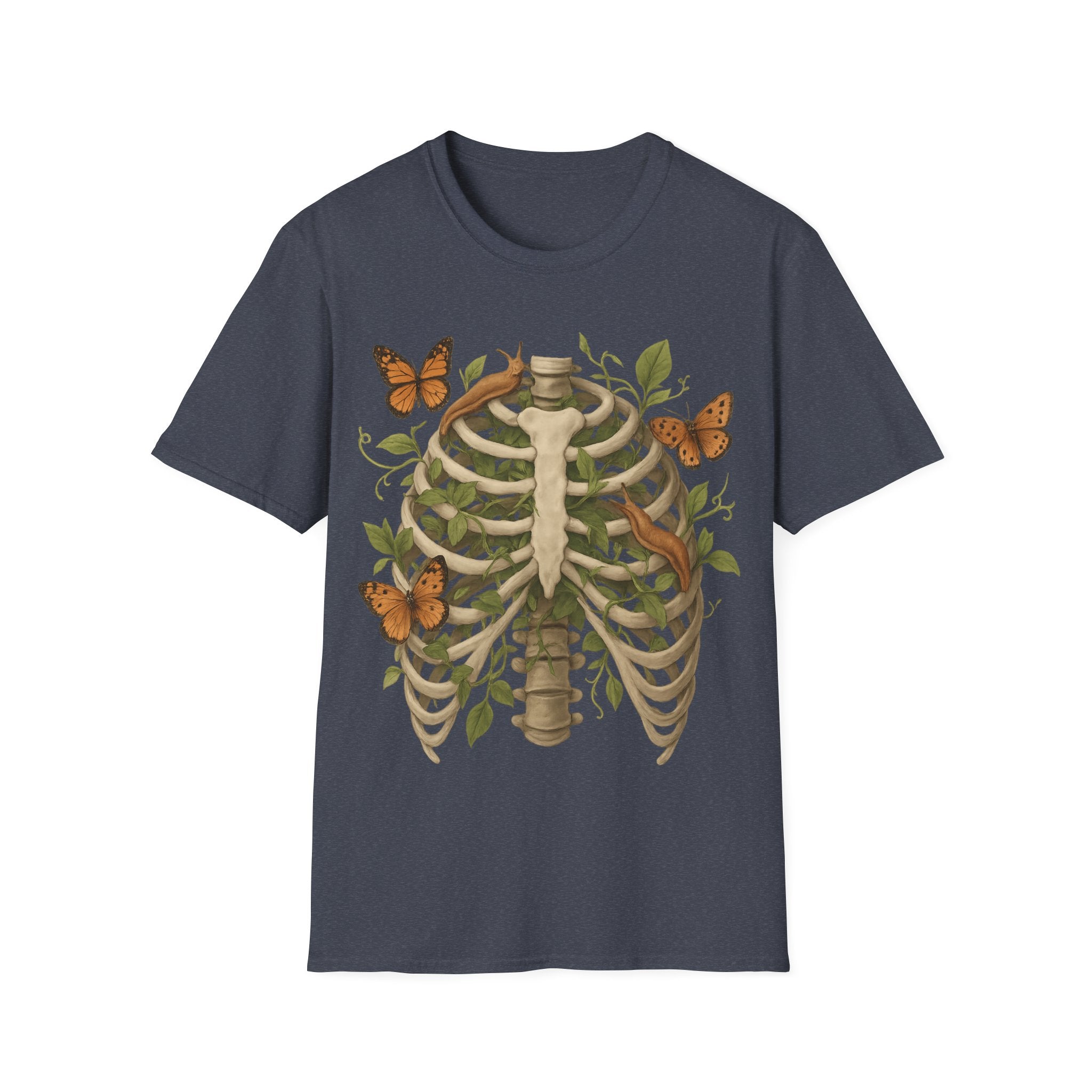 Whimsical Forestcore Ribcage T-Shirt