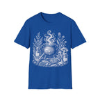 Vintage Witch Cauldron Herbal Alchemy T-Shirt