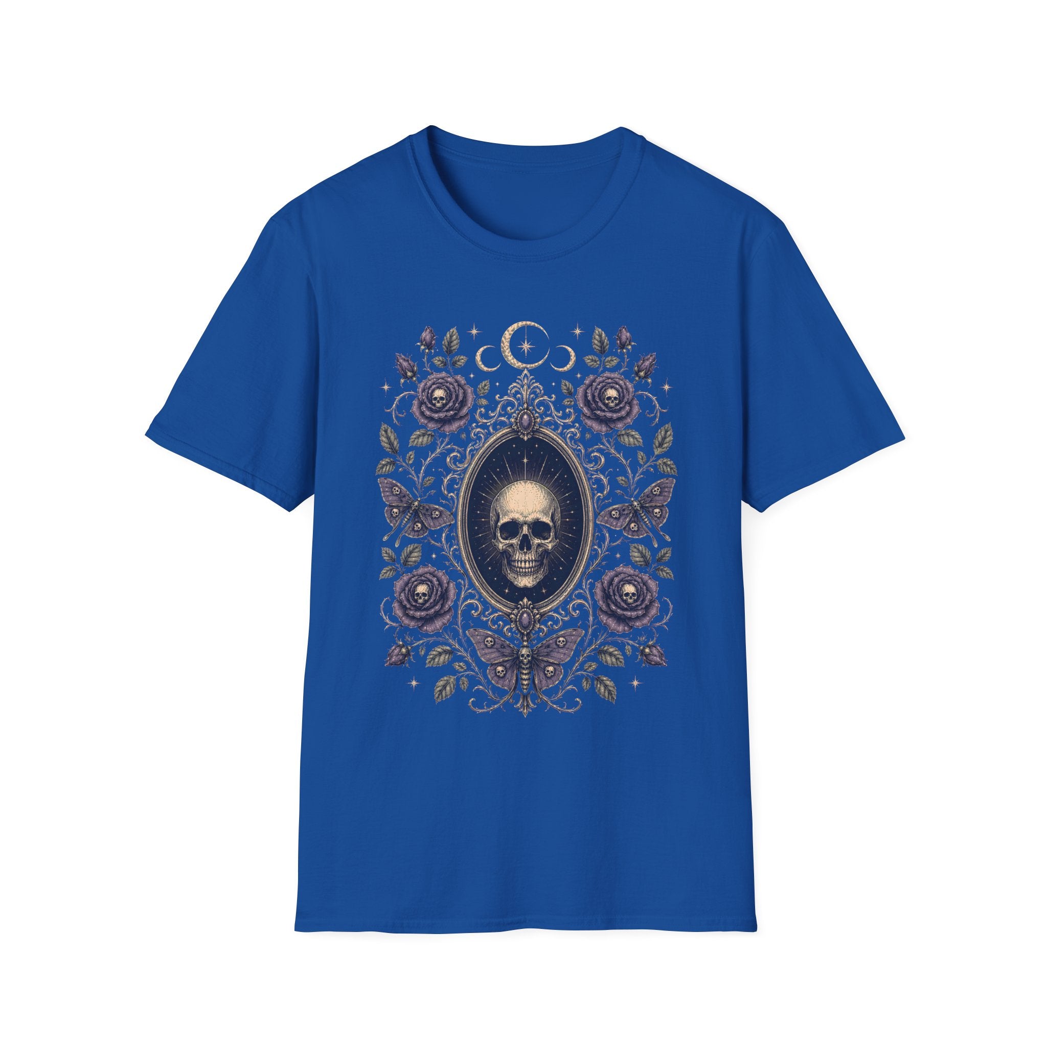 Moths Roses The Witch's Mirror T-Shirt