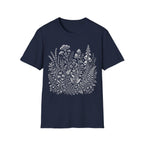 Wild Herbs Collection Antique Botanical Illustration T-Shirt