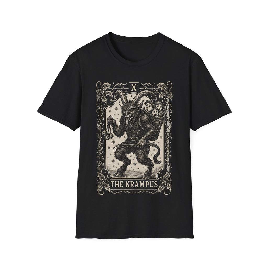The Krampus Tarot Card T-Shirt