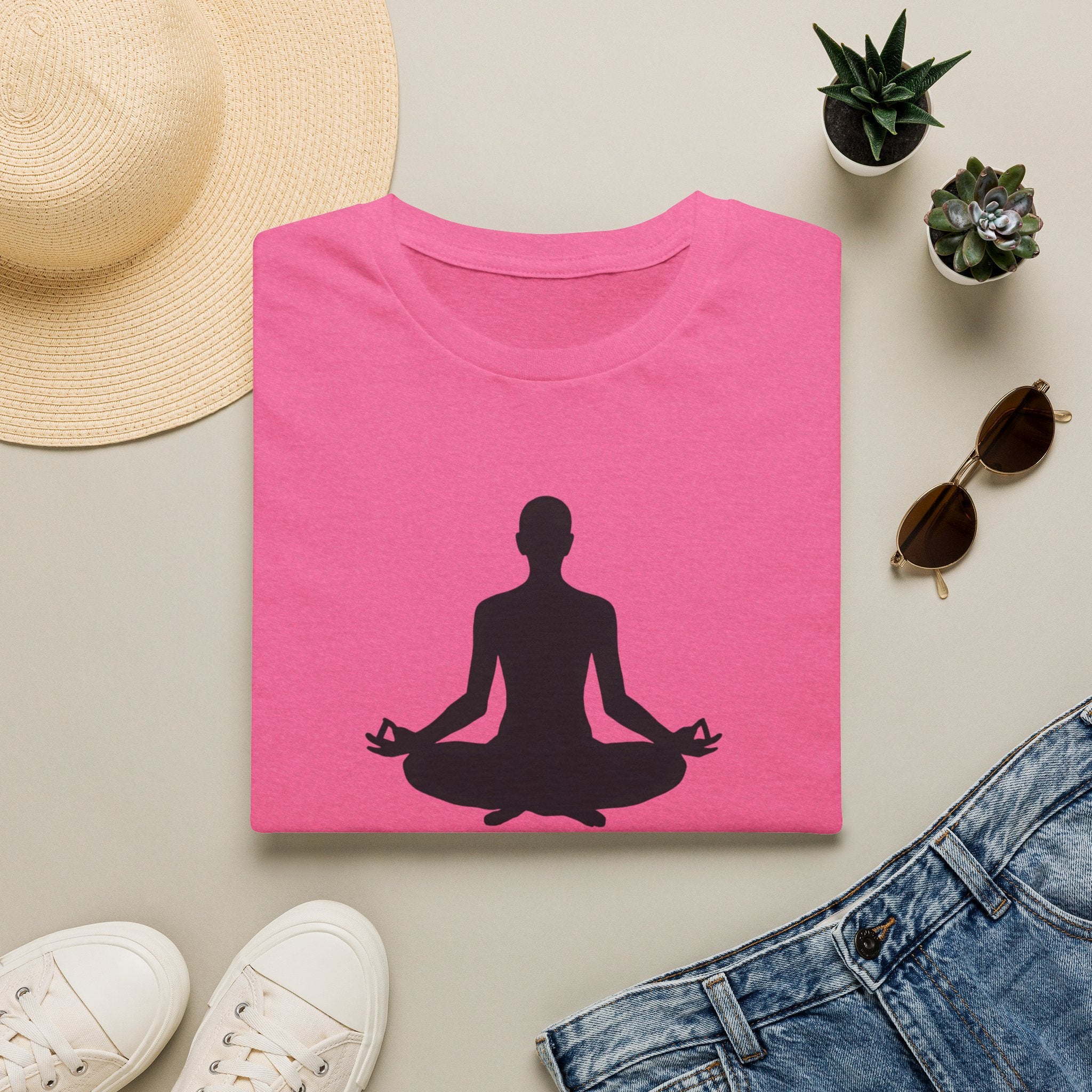 Silhouette in Meditation T-Shirt