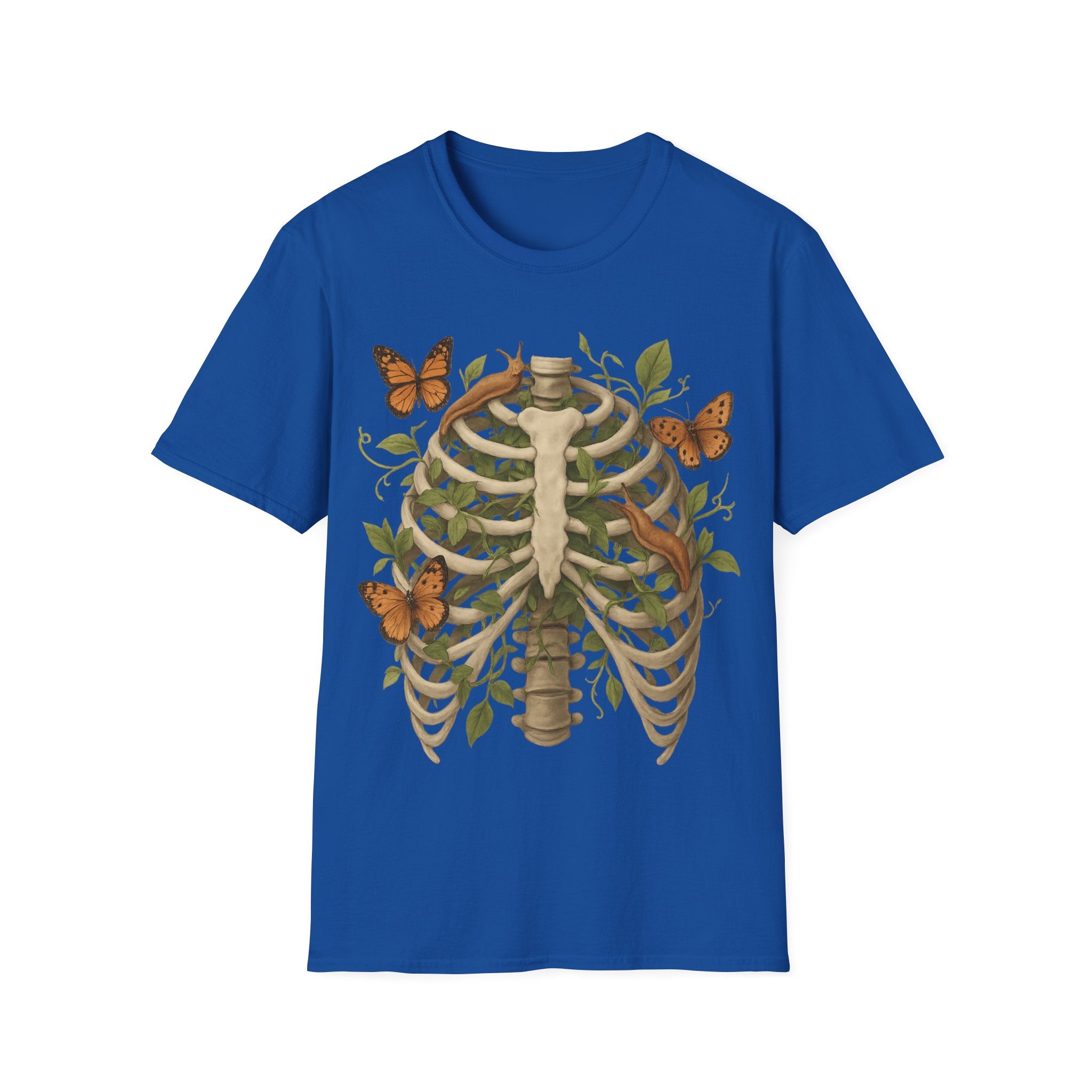 Whimsical Forestcore Ribcage T-Shirt