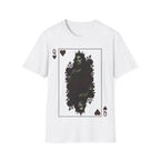Queen Of Hearts Vampire Playing Card T-Shirt