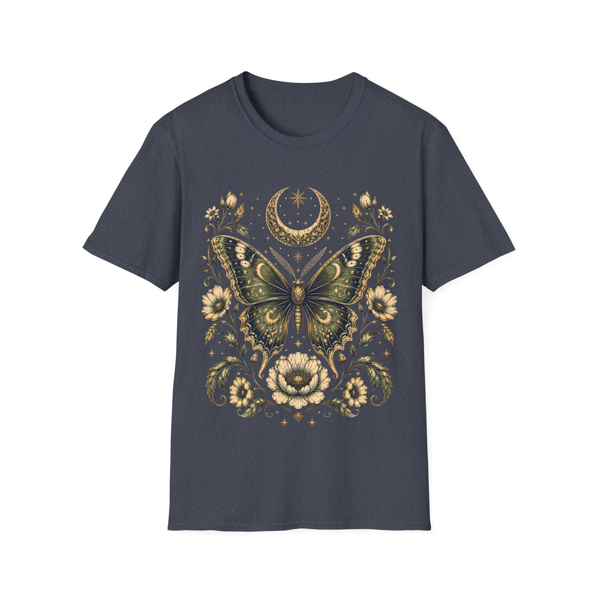 Night Bloom Butterfly T-Shirt