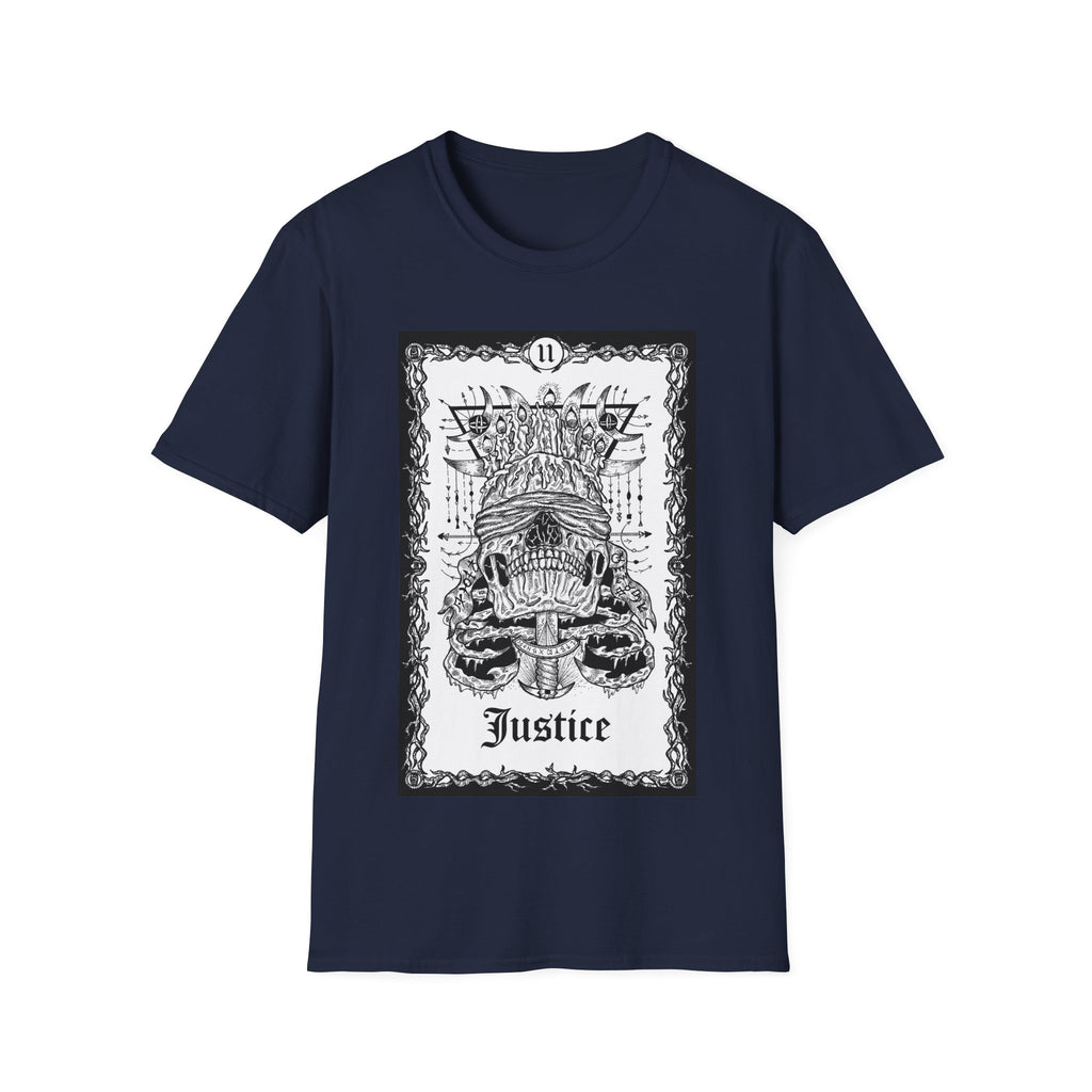 The Justice Tarot Card T-Shirt
