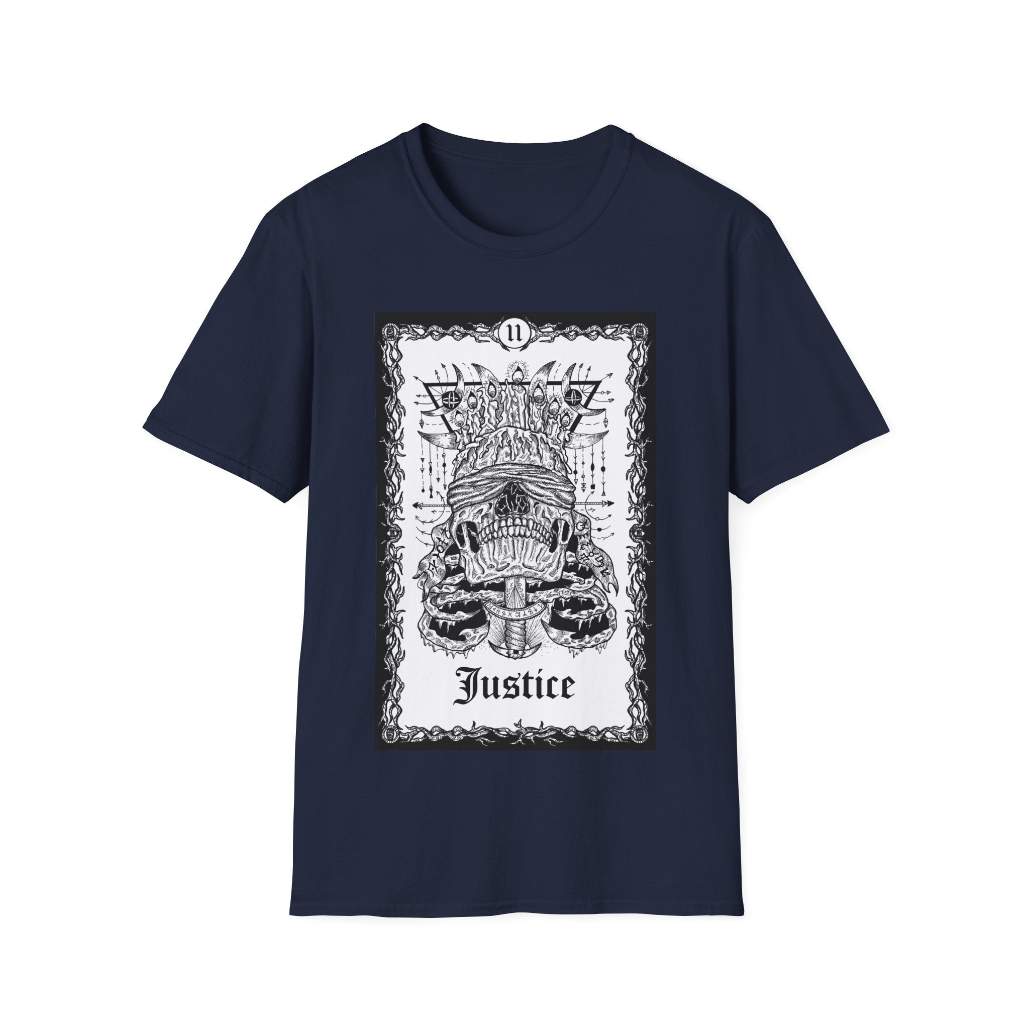 The Justice Tarot Card T-Shirt