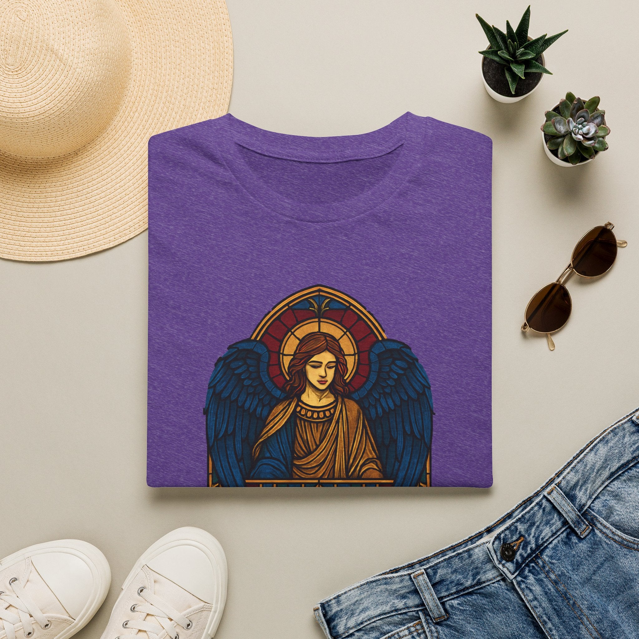 Stained Glass Angel T-Shirt