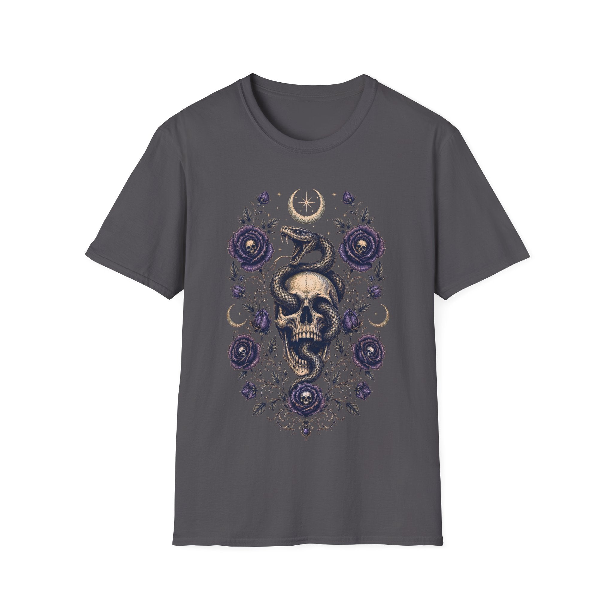 Midnight Serpent Bloom T-Shirt