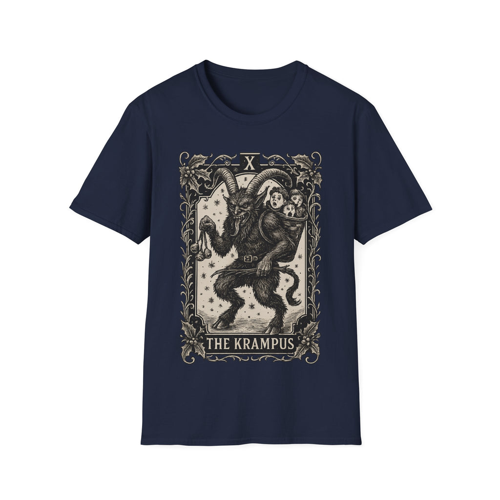 The Krampus Tarot Card T-Shirt