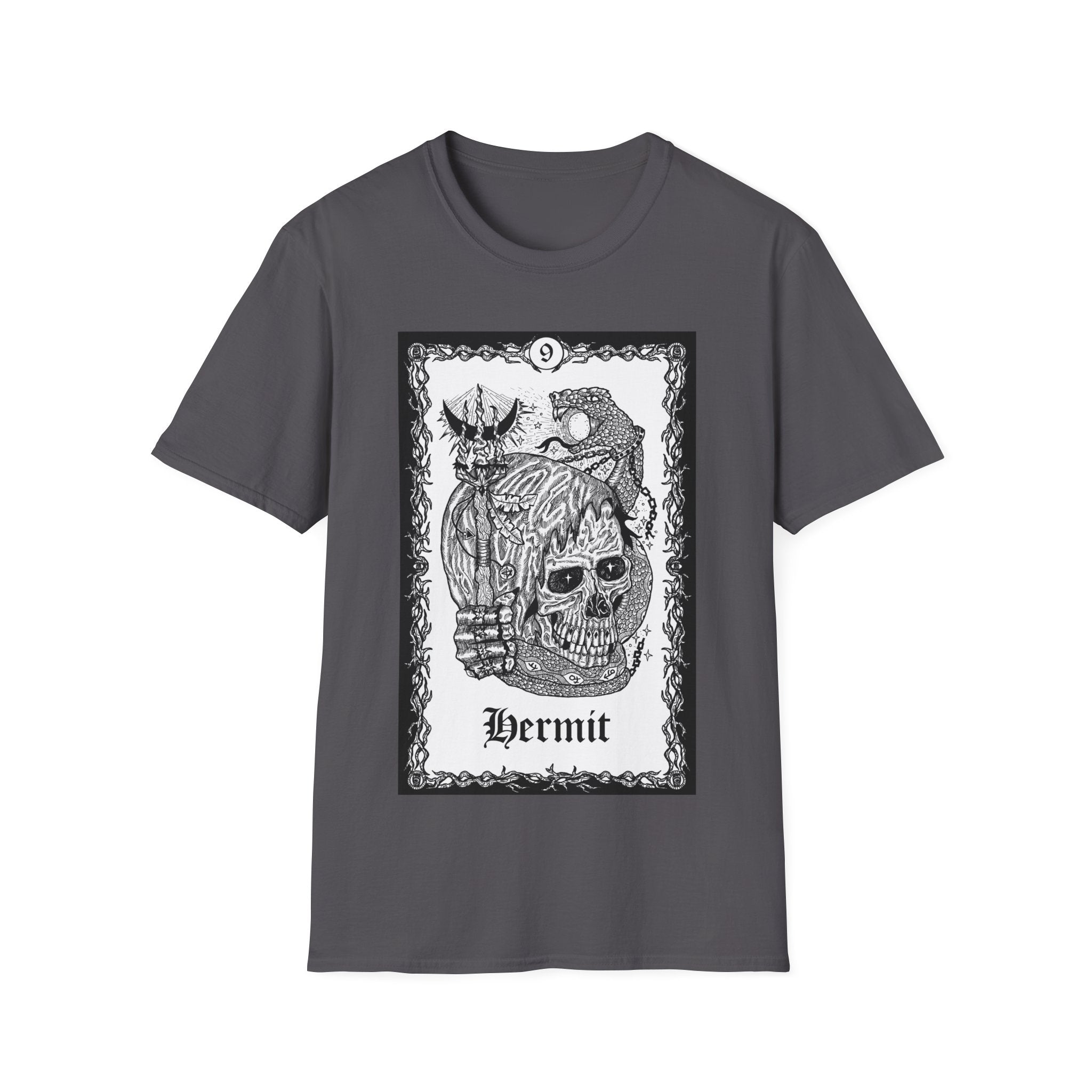 The Hermit Tarot Card T-Shirt