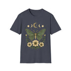 Moon Phases Celestial Luna Moth T-Shirt