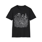 Wild Herbs Collection Antique Botanical Illustration T-Shirt