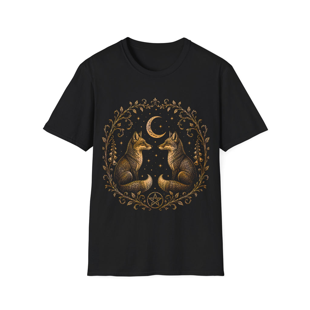 Mystical Twin Foxes T-Shirt