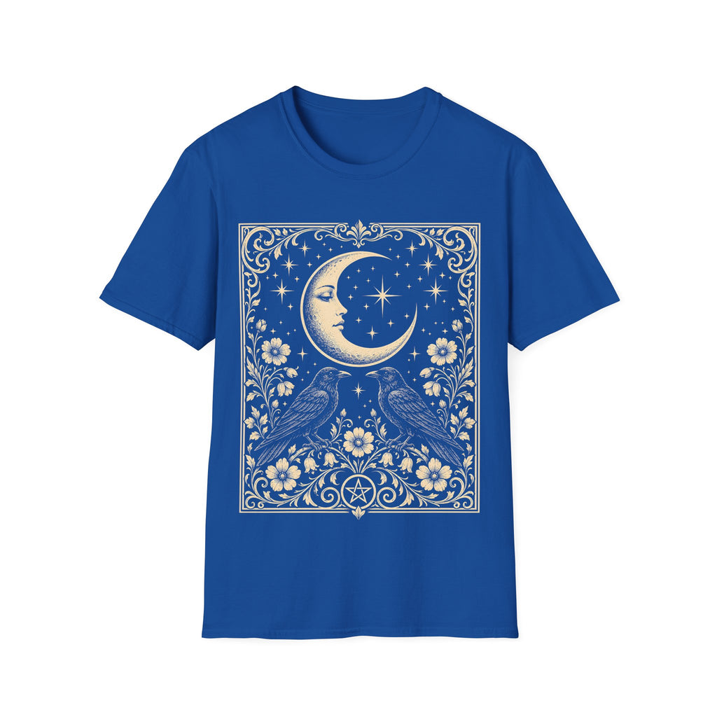 Moonlit Ravens Pentacle T-Shirt