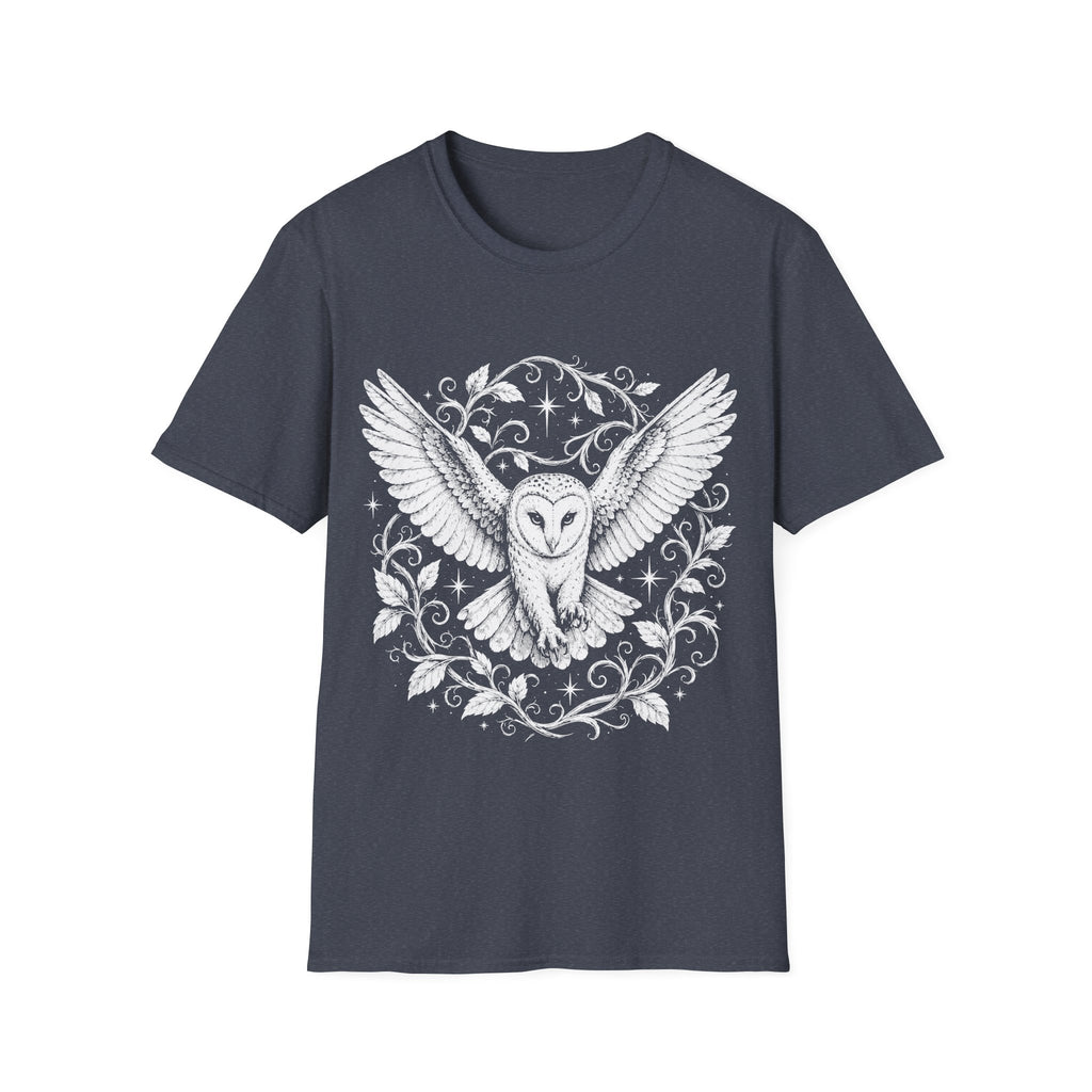 Celestial Mystic Barn Owl T-Shirt