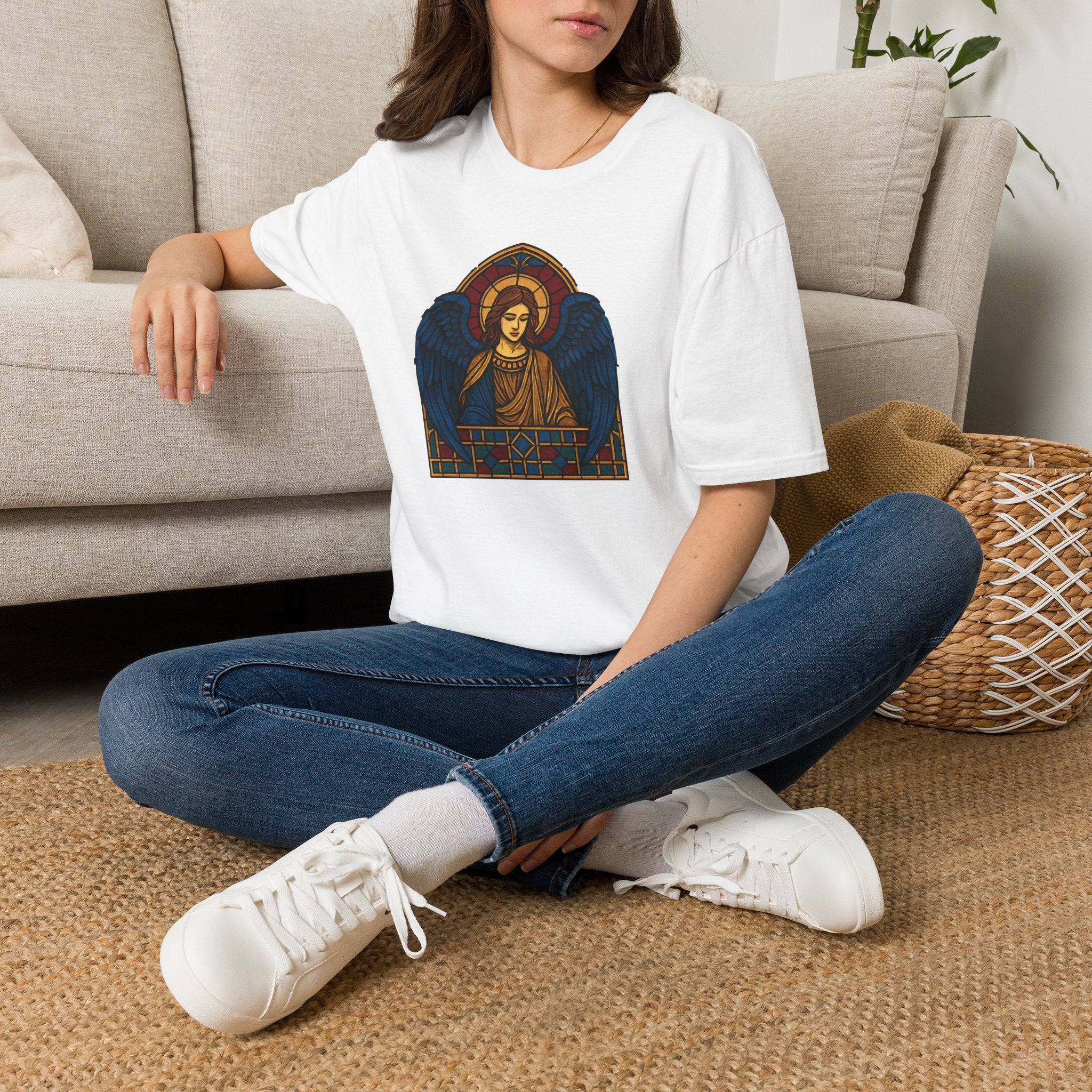 Stained Glass Angel T-Shirt