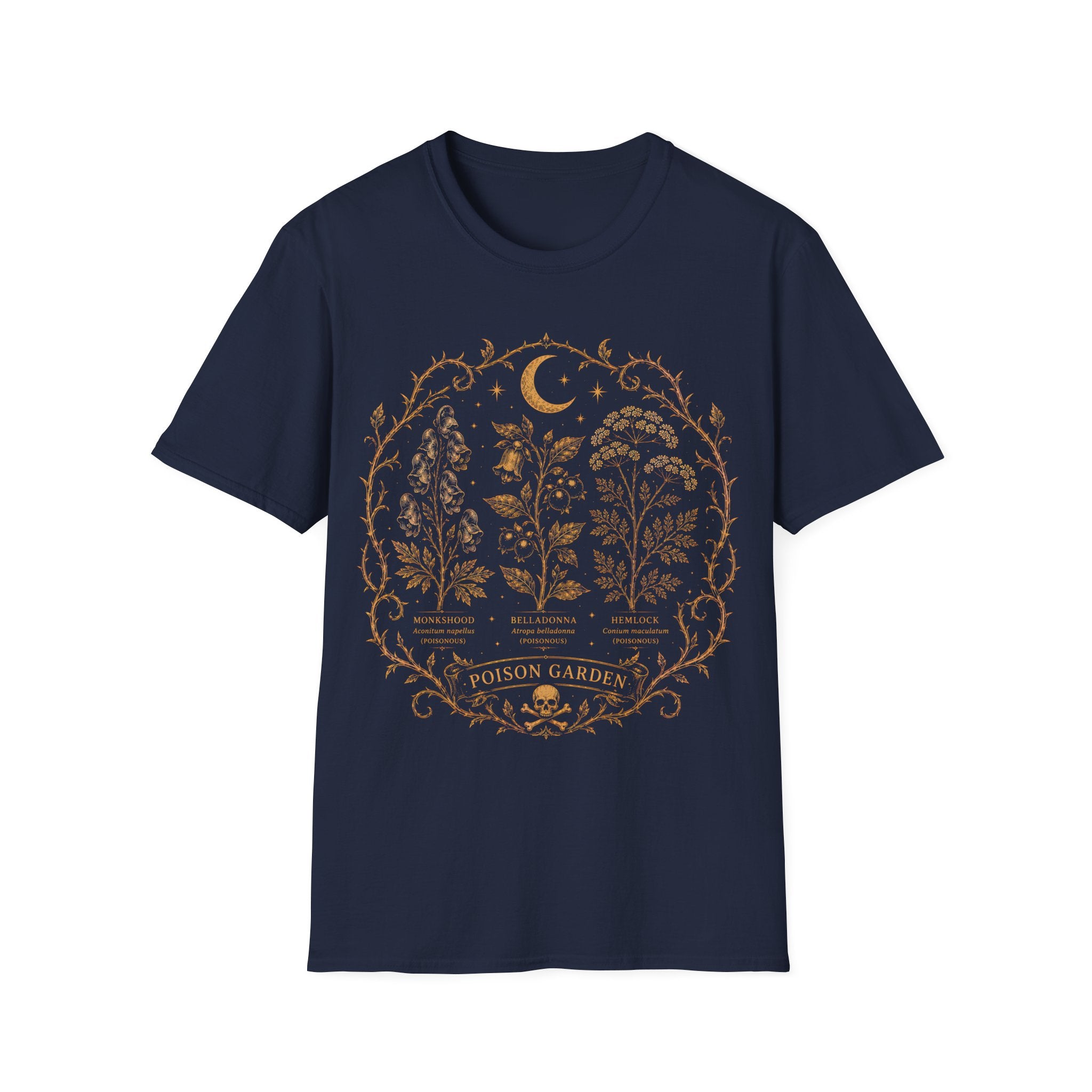 Poison Garden Tee Vintage Poisonous Plants T-Shirt