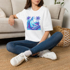 Neon Angel Pianist T-Shirt